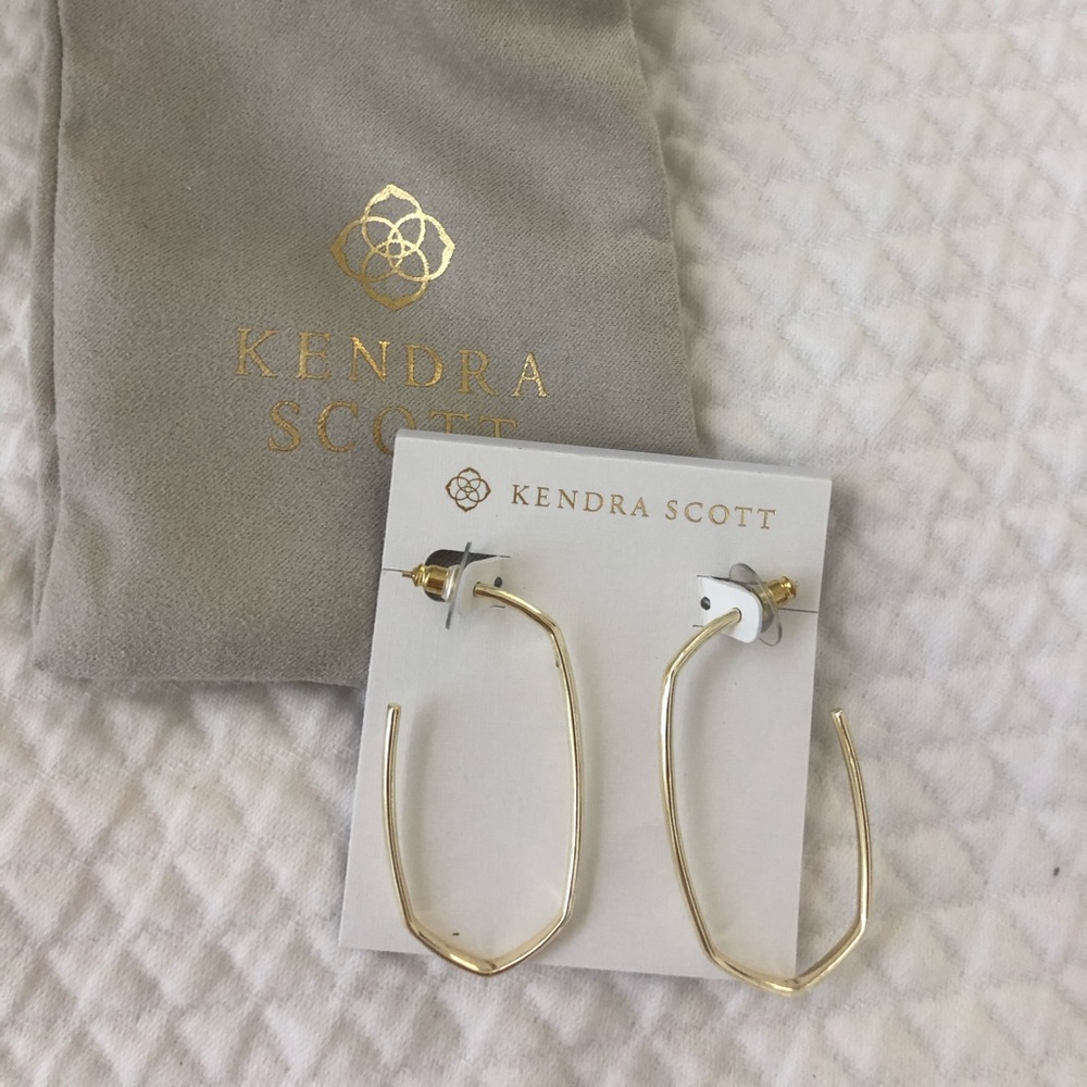 Kendra Scott Danielle Hoop, never worn
